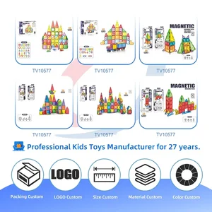 Magnetic Block Toy, Portable, 32 PCS, For Kids and Parents Collaboration Play, STEM Toy · TV10577 · product photo 5 of 5