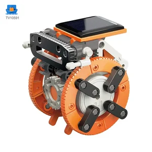 7-in-1 Solar Robot Toy, Solar Powered, Transform to Different Shapes, DIY Play · TV10591 · product photo 2 of 7