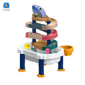 Track Building Block Table Toy For Babies’ Creative Playing