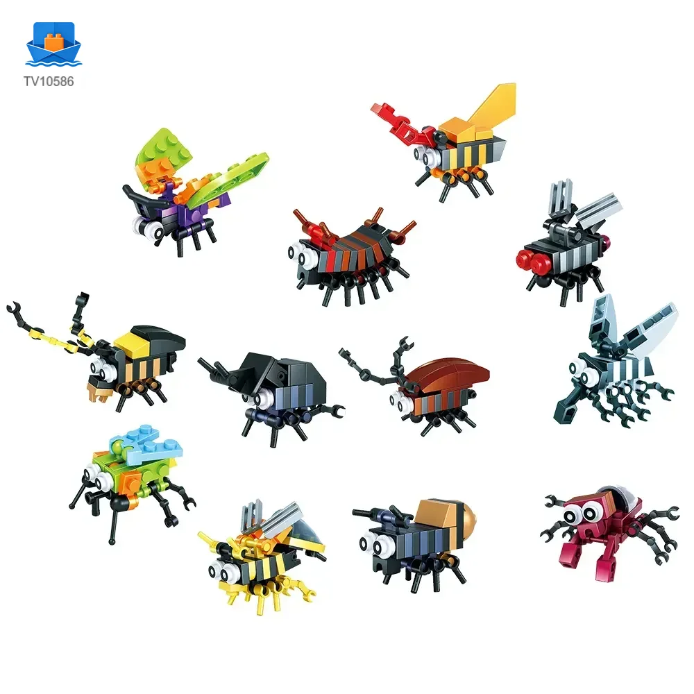 Insect Set Building Bricks For Kids Creative Playing · TV10586 · product photo 1 of 6