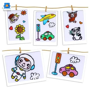 DIY Color Sticker Art Set Toy, Drawing Toy · TV10583 · product photo 2 of 6