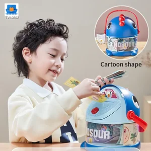 Dinosaur Piggy Bank, Transparent Deposit Box With a Wish Book, ABS Material · TV10592 · product photo 6 of 7