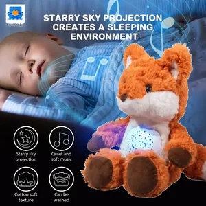Music Soothes Plush Toy Within Starry Projection, White Noise, Music Loop, Voice IC Detachable For Cleaning · TV10593 · product photo 2 of 6