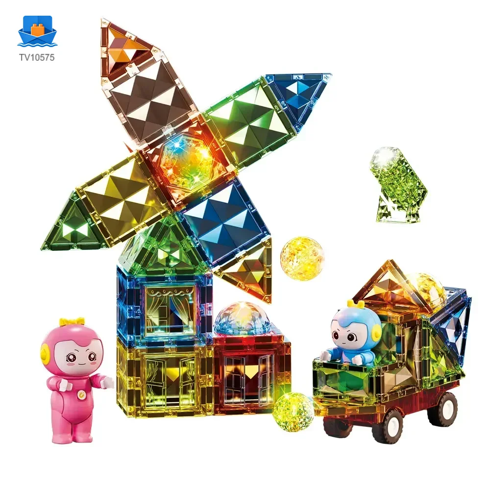 Glowing Magnetic Brick Toy · TV10575 · product photo 1 of 6