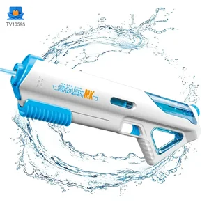 High-pressure Water Gun With Futuristic Space Appearance, 11M Range, Leak-Proof, Water Bottle Compliment