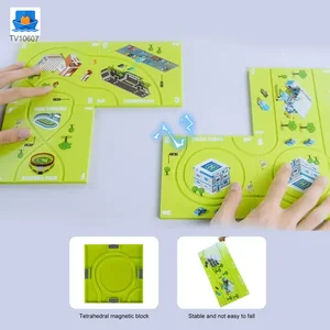 DIY Magnetic Puzzle Track Toy, Track Toy Set · TV10607 · product photo 2 of 8