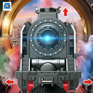 Retro Electric Train Toy, Steam Spray Effect · TV10589 · product photo 2 of 6
