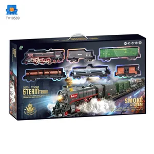 Retro Electric Train Toy, Steam Spray Effect · TV10589 · product photo 5 of 6