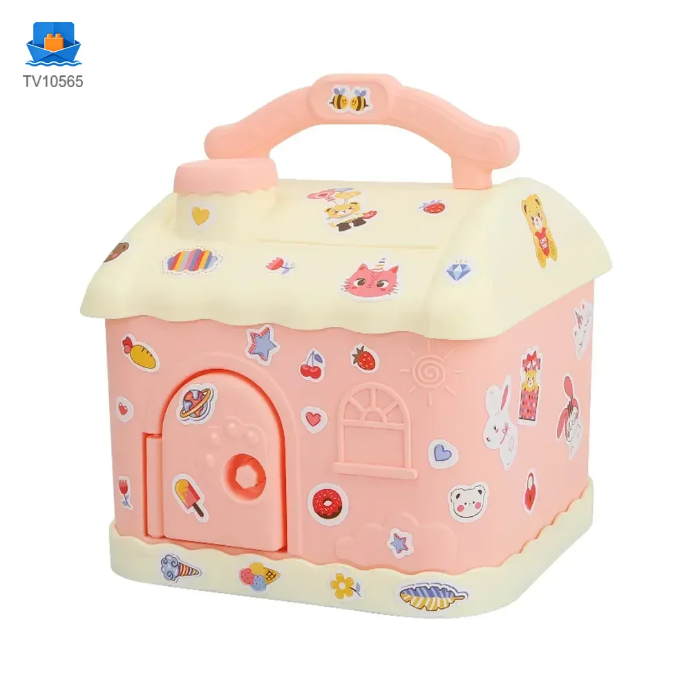 Treasure House Piggy Bank, Portable · TV10565 · product photo 1 of 6