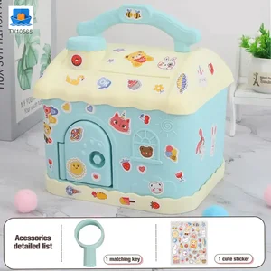 Treasure House Piggy Bank, Portable · TV10565 · product photo 2 of 6