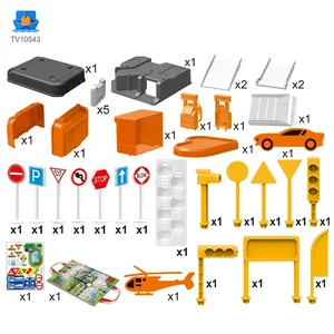 Parking Lot Backpack Toy Set, Diecast Racing · TV10543 · product photo 3 of 7