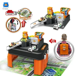 Parking Lot Backpack Toy Set, Diecast Racing · TV10543 · product photo 7 of 7