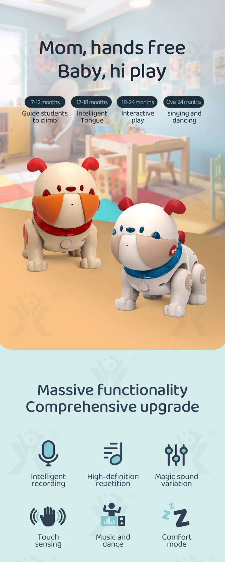 Interaktives RC Roboterspielzeug für Hunde·TV10576·Detailaufnahme 1 von 11