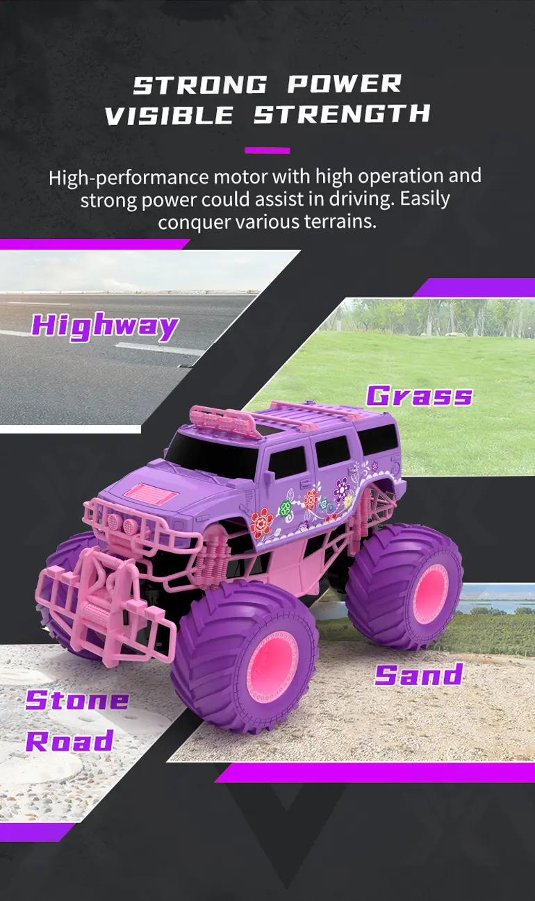 1:18 Hummer Bigfoot Climbing Vehicle Toy · TV10553 · detail image 4 of 8