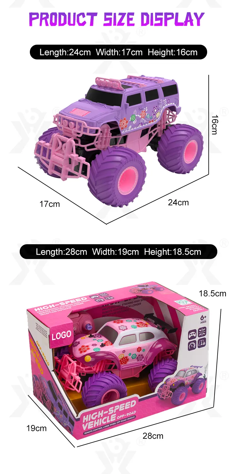 1:18 Hummer Bigfoot Climbing Vehicle Toy · TV10553 · detail image 8 of 8