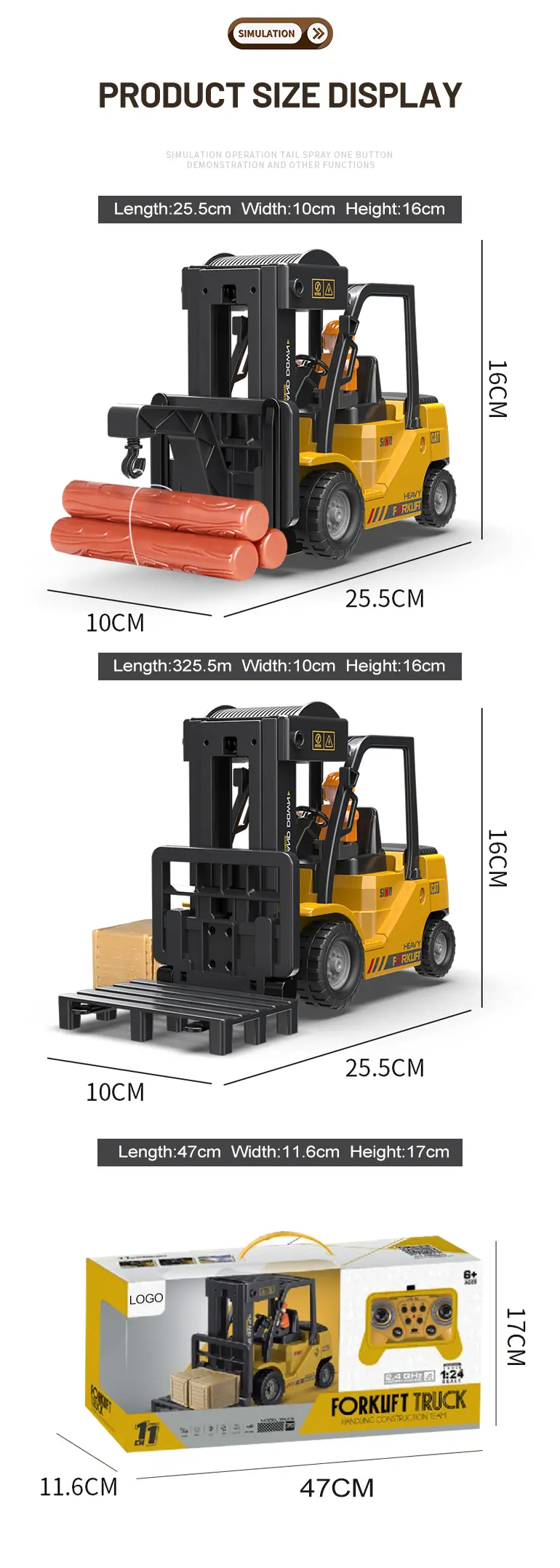 Remote Control Forklift Toys · TV10536 · detail image 17 of 17