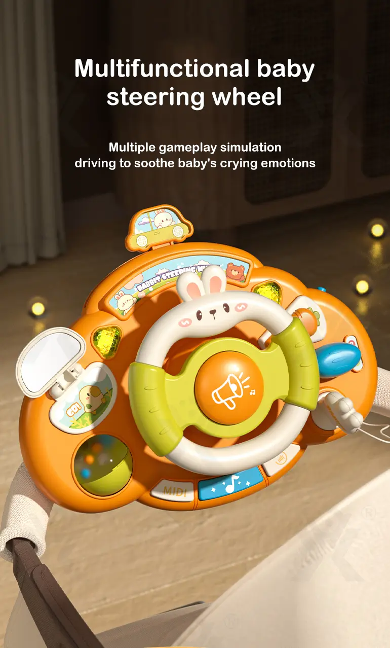 Multi-Function Baby Steering Wheel Toy · TV10558 · detail image 1 of 15