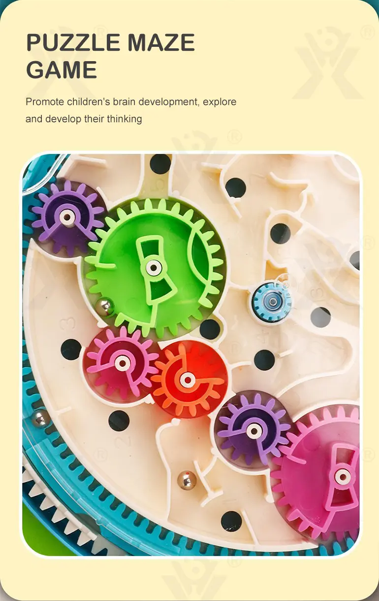Gear Maze Puzzle Toy For Boosting Kids’ Development · TV10502 · detail image 2 of 9
