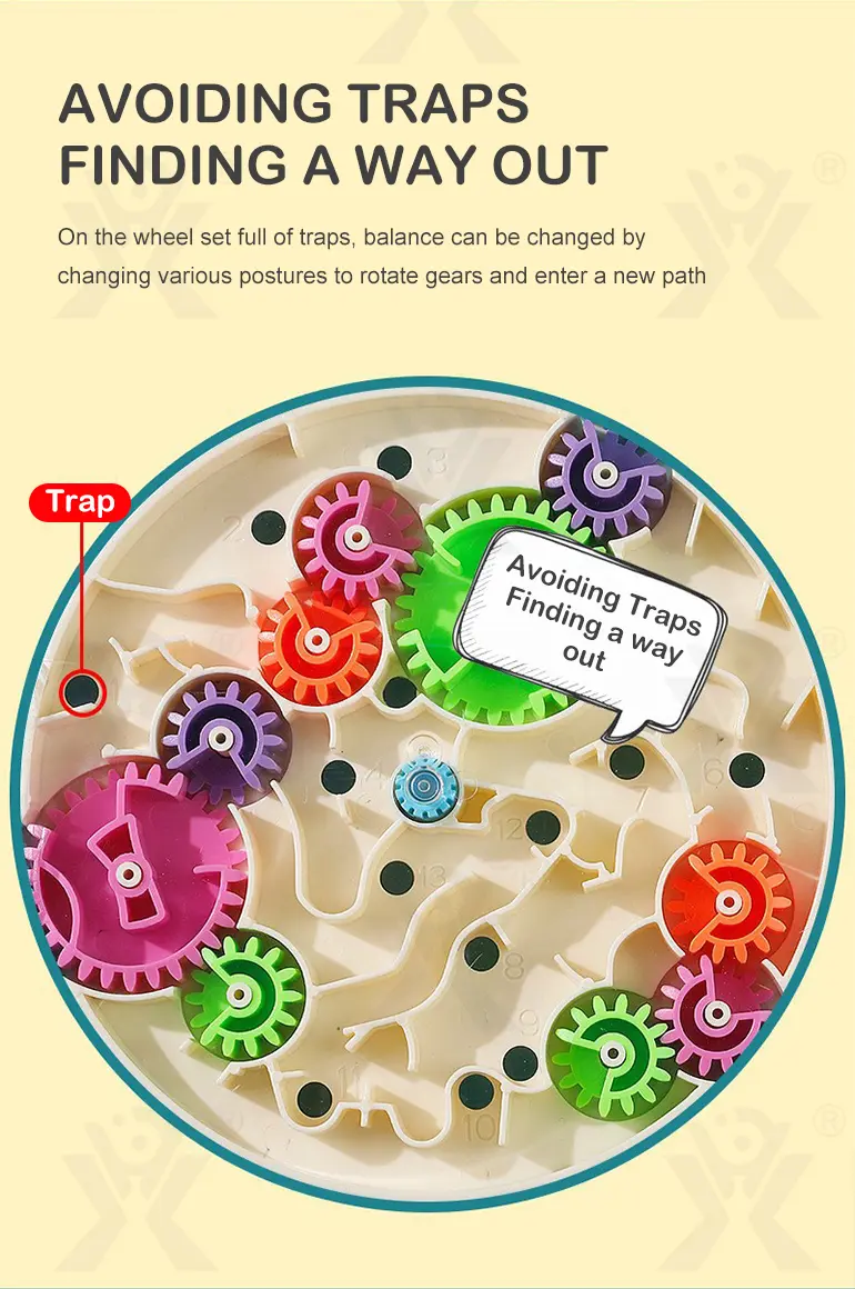 Gear Maze Puzzle Toy For Boosting Kids’ Development · TV10502 · detail image 5 of 9