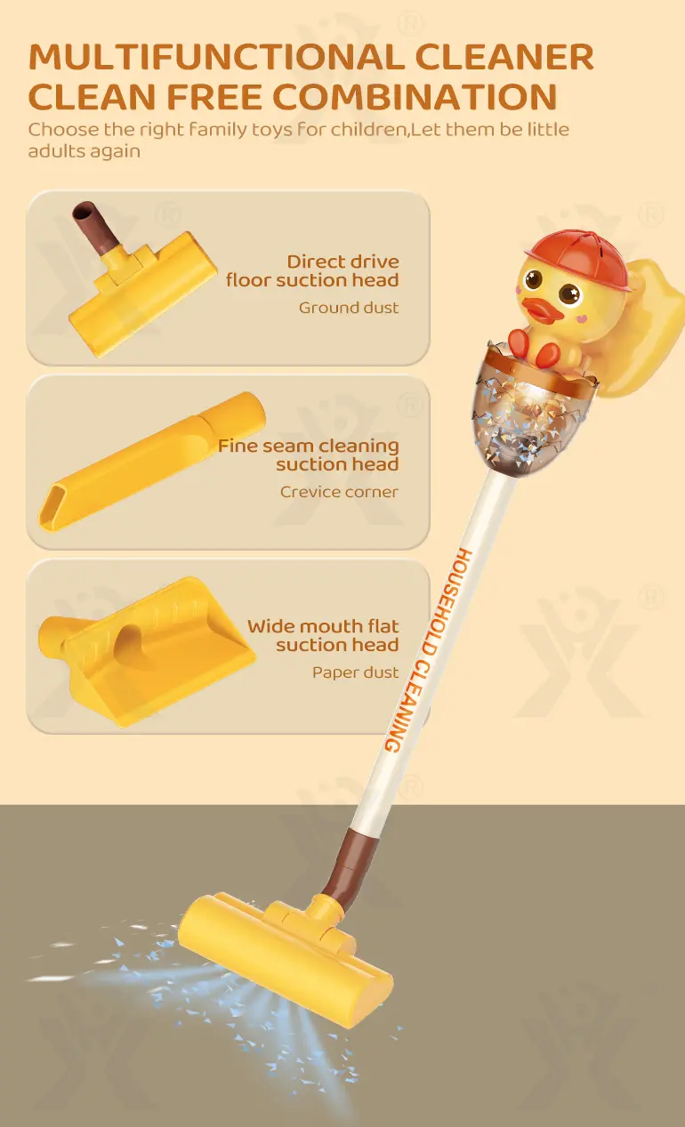 Duck-Shaped Vacuum Cleaner Toy · TV10547 · detail image 2 of 6