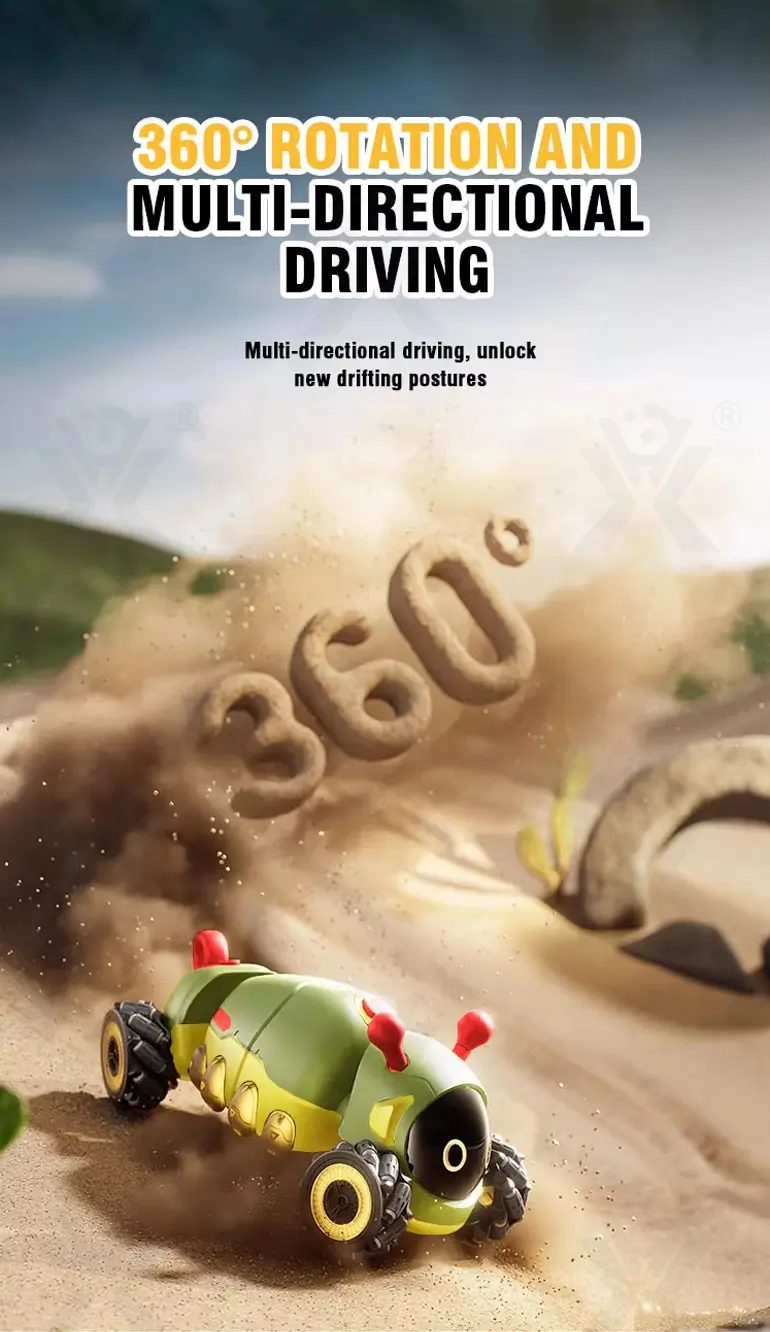 RC Bionic Raupe Stuntauto imitiert echte Raupenbewegung·TV10533·Detailaufnahme 6 von 10