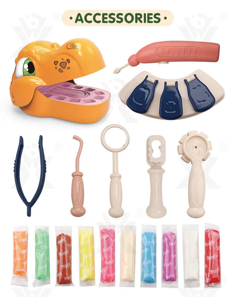 Dinosaur Dentist Toy Set For Kids · TV10542 · detail image 2 of 6
