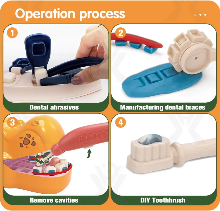 Dinosaur Dentist Toy Set For Kids · TV10542 · detail image 3 of 6
