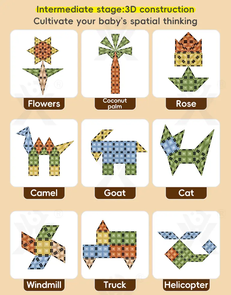 Dinosaur Park Magnetic Tiles Toy · TV10511 · detail image 10 of 14