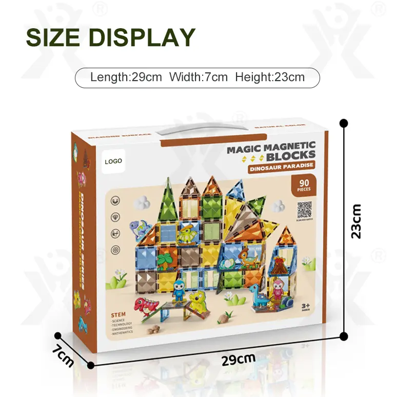 Dinosaur Park Magnetic Tiles Toy · TV10511 · detail image 14 of 14