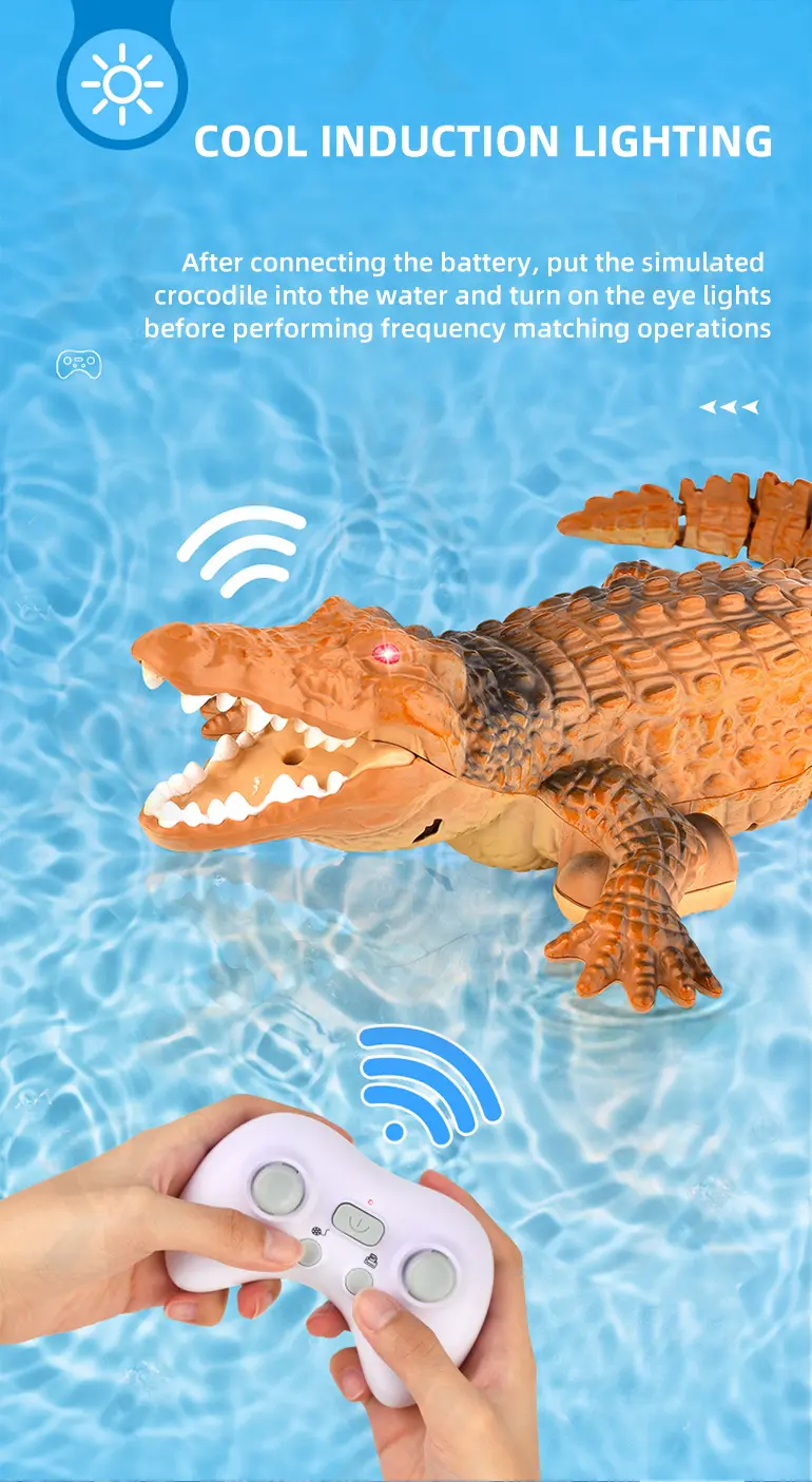 Remote Control Water Crocodile Toy · TV10550 · detail image 2 of 8