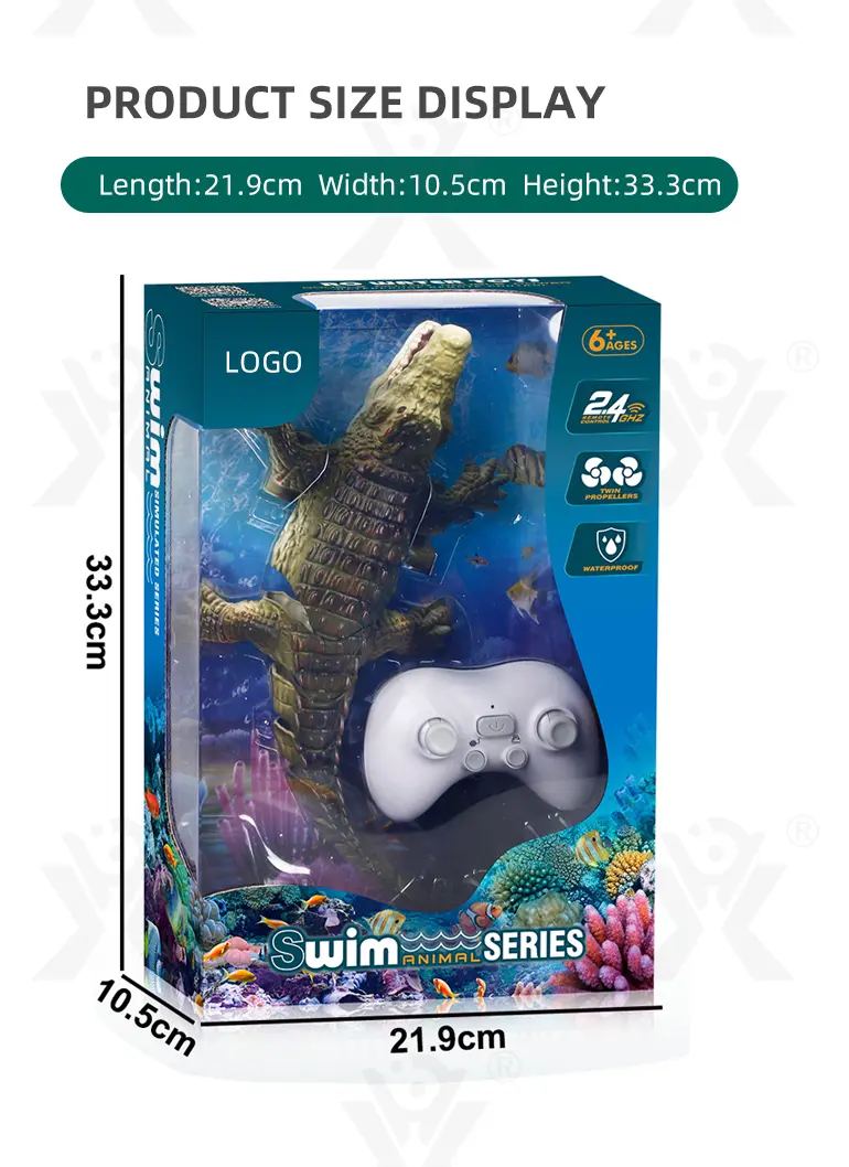 Remote Control Water Crocodile Toy · TV10550 · detail image 8 of 8