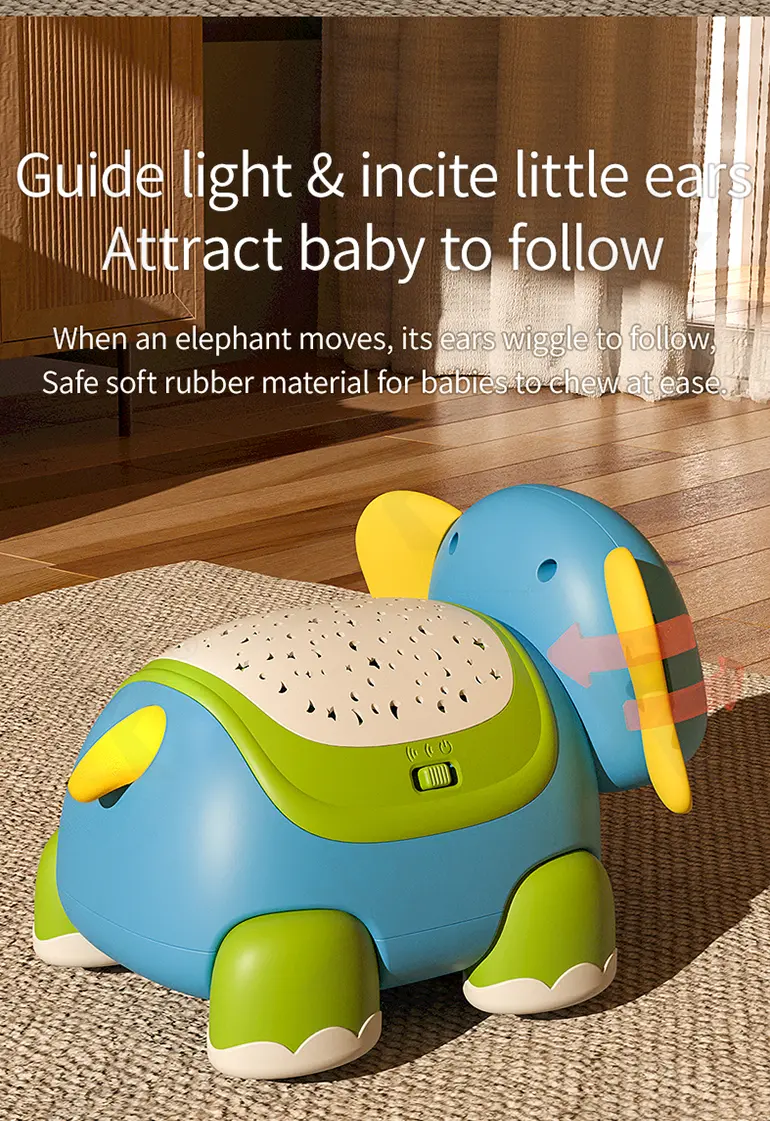 Smart RC Crawling Elephant for Guiding Your Baby to Crawl · TV10535 · detail image 3 of 12