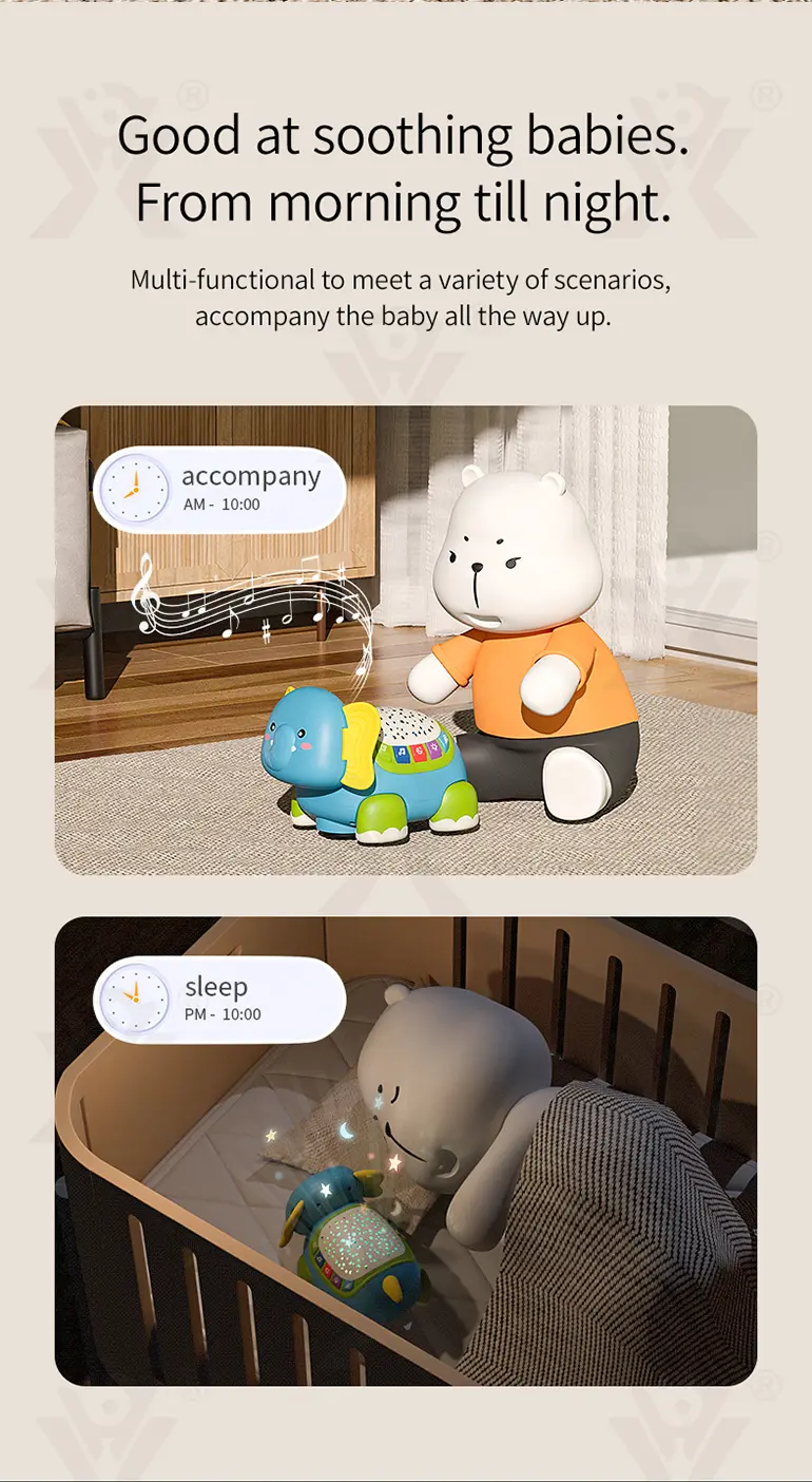 Smart RC Crawling Elephant for Guiding Your Baby to Crawl · TV10535 · detail image 7 of 12
