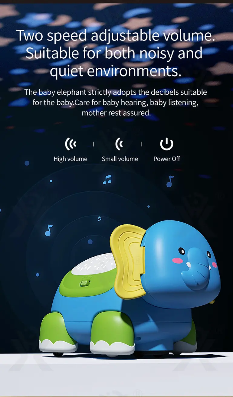 Smart RC Crawling Elephant for Guiding Your Baby to Crawl · TV10535 · detail image 9 of 12