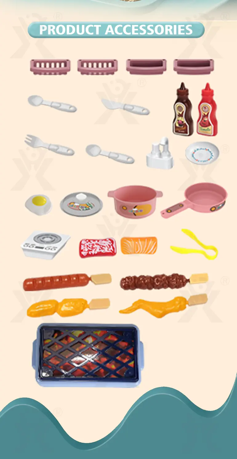 Pretend Play Kitchen Toy Kit With Light & Music · TV10545 · detail image 3 of 7