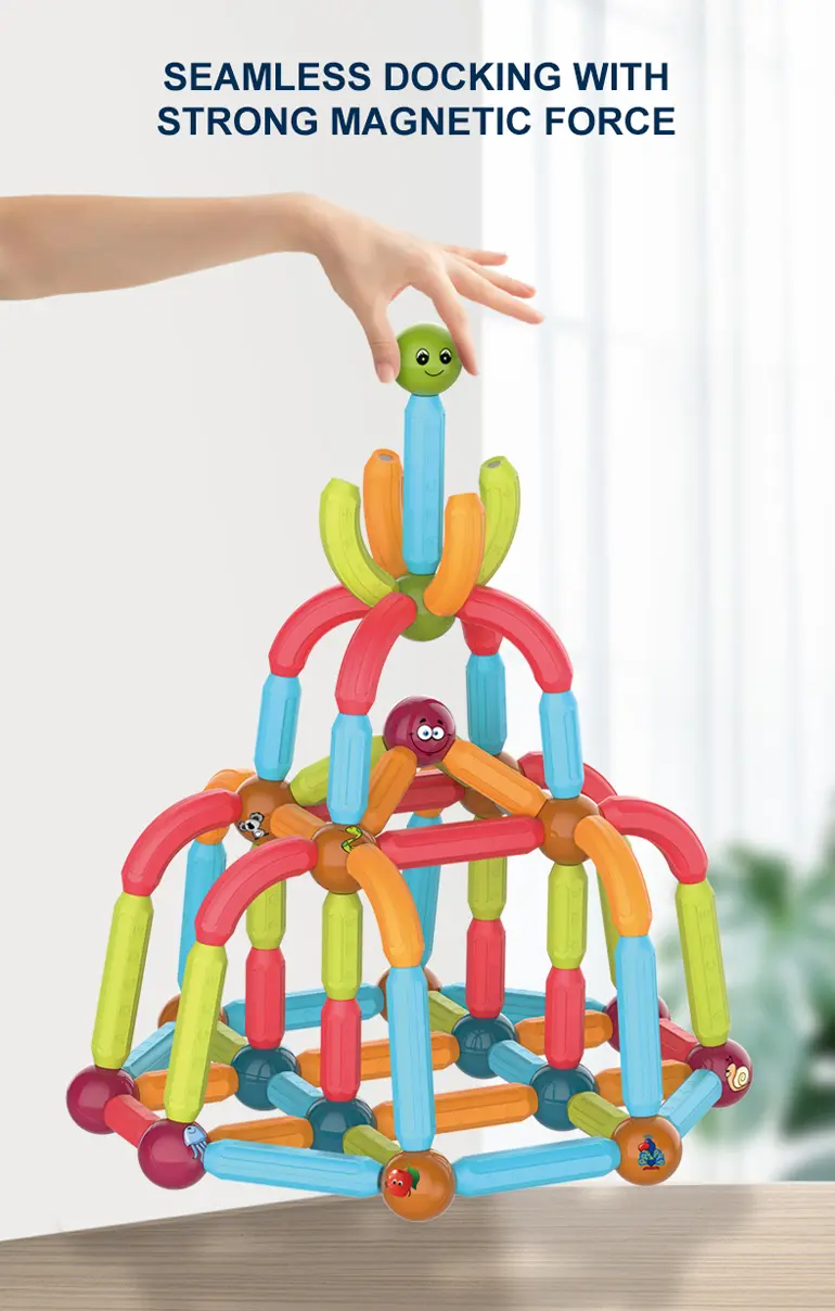 Magnetic Rod Building Blocks · TV10510 · detail image 2 of 6
