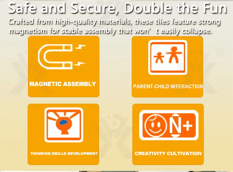 Magnetic Sheet Building Blocks · TV10505 · detail image 2 of 10