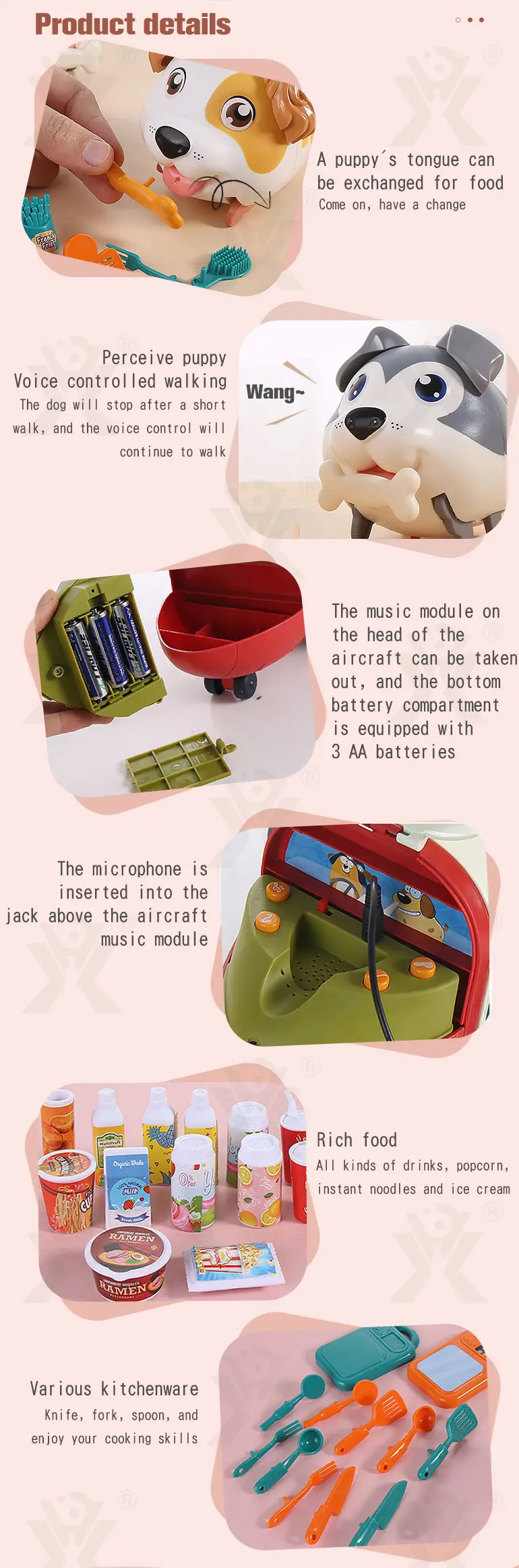 Sound-Activated Storage Aircraft Toy · TV10546 · detail image 3 of 5