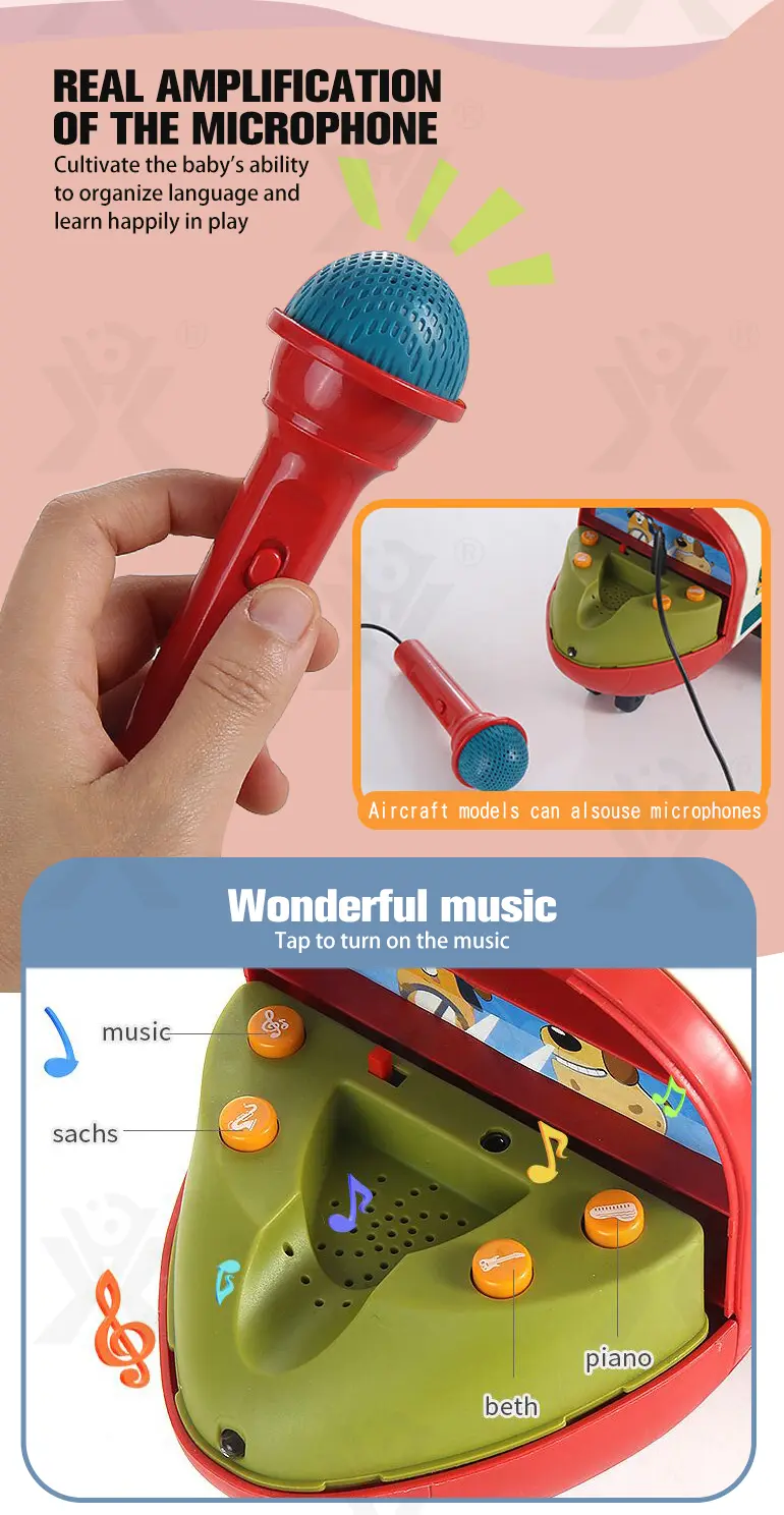 Sound-Activated Storage Aircraft Toy · TV10546 · detail image 4 of 5