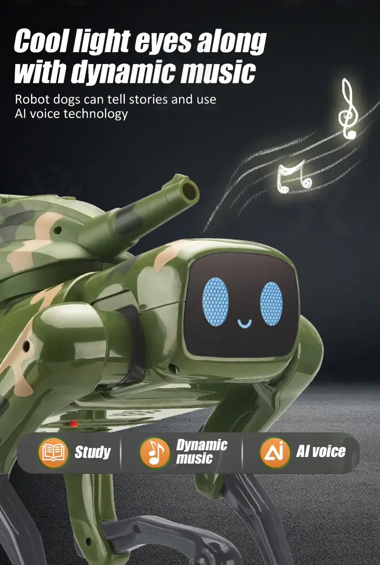 Camouflage AI Robot Dog · TV10519 · detail image 2 of 8