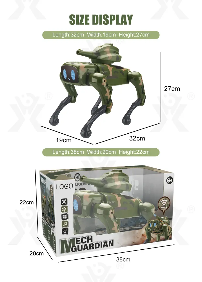 Camouflage AI Robot Dog · TV10519 · detail image 8 of 8