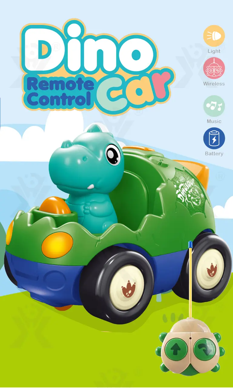Remote Control 2-Way Dinosaur Car Toy · TV10554 · detail image 1 of 9