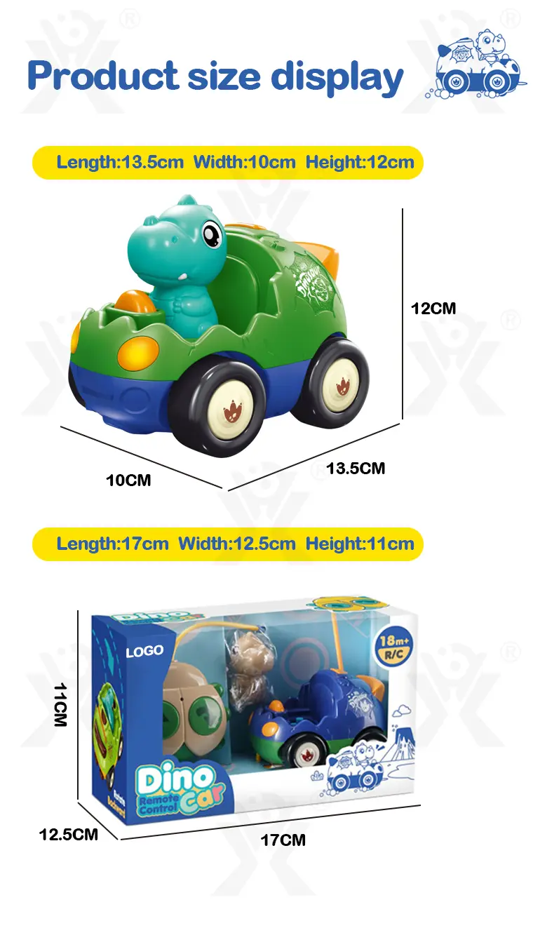 Remote Control 2-Way Dinosaur Car Toy · TV10554 · detail image 9 of 9
