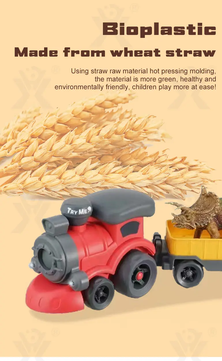 Bioplastic Train Toy · TV10517 · detail image 5 of 7