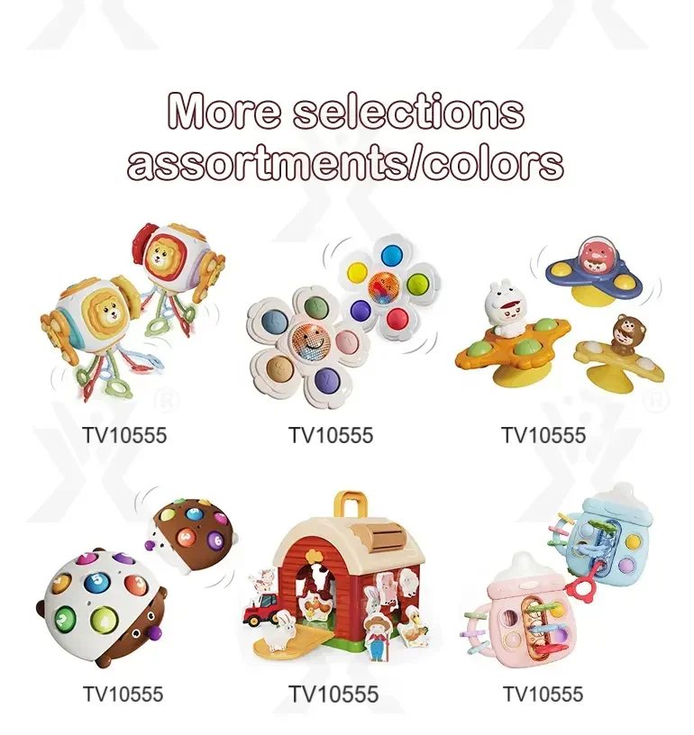 6-in-1 Baby Activity Cube Toy · TV10555 · detail image 10 of 11