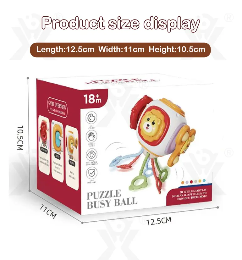 6-in-1 Baby Activity Cube Toy · TV10555 · detail image 11 of 11