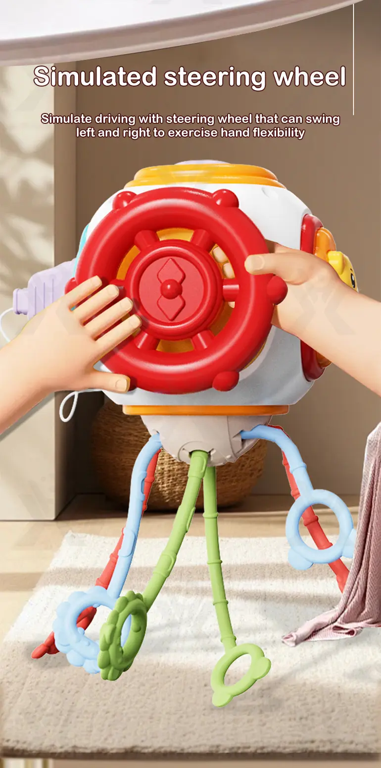 6-in-1 Baby Activity Cube Toy · TV10555 · detail image 6 of 11