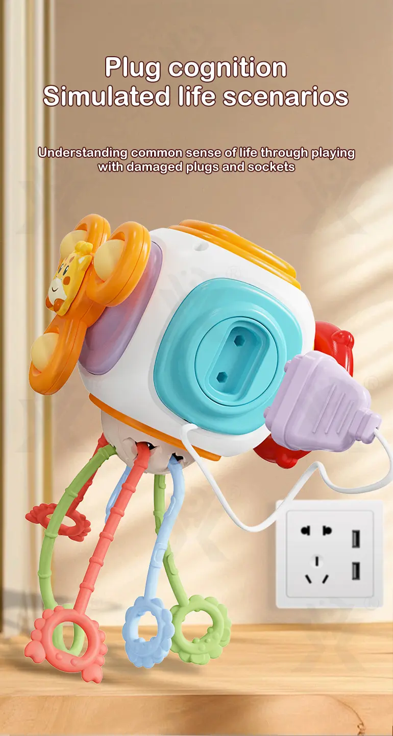 6-in-1 Baby Activity Cube Toy · TV10555 · detail image 7 of 11