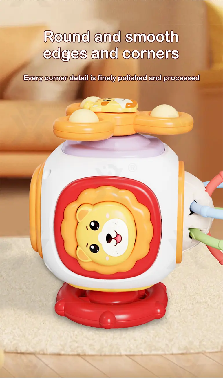 6-in-1 Baby Activity Cube Toy · TV10555 · detail image 9 of 11