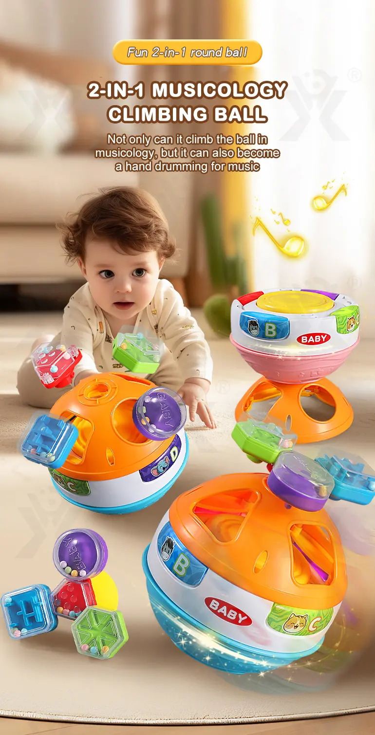 Interactive Crawling Ball Toy With Music and Learning Mode · TV10552 · detail image 1 of 11
